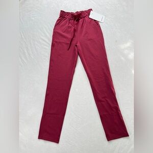 lululemon athletica Women's Burgundy Pants